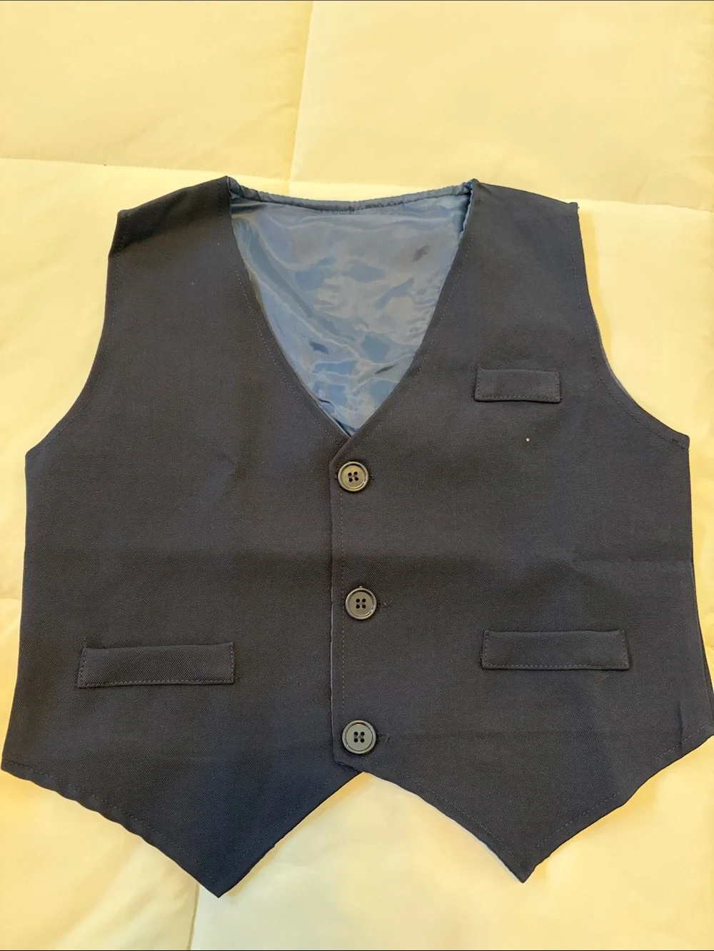 Navy blue toddler suit, 2T